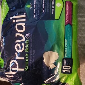Prevail bariatrics adult diaper briefs